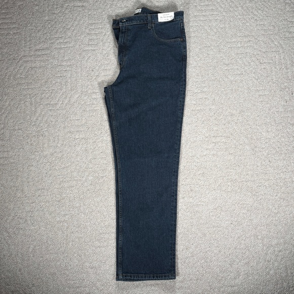 Abercrombie NWT Ultra High Rise 90s Straight Dark Wash Jeans 16 - Picture 5 of 6